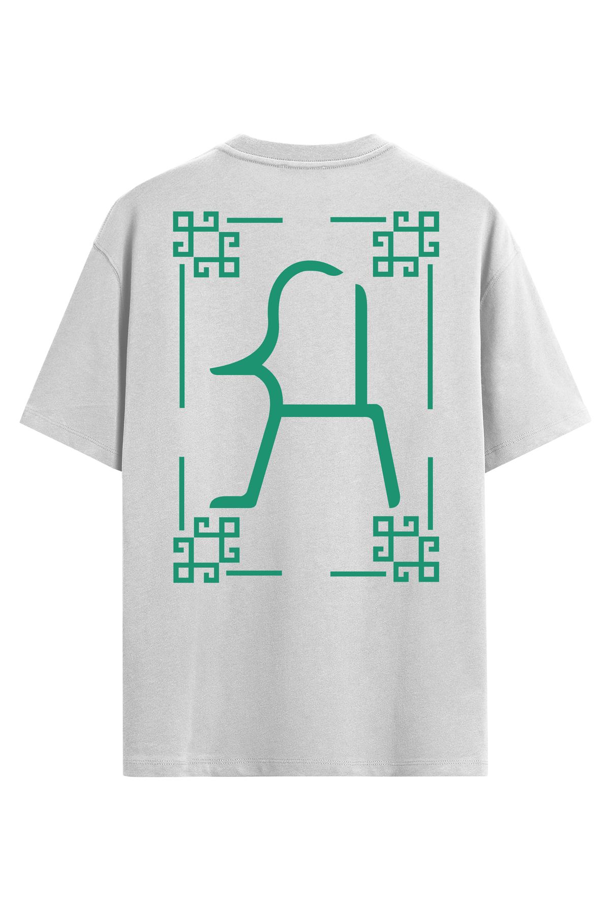 VEK Oversize T-Shirt Teke Damgası