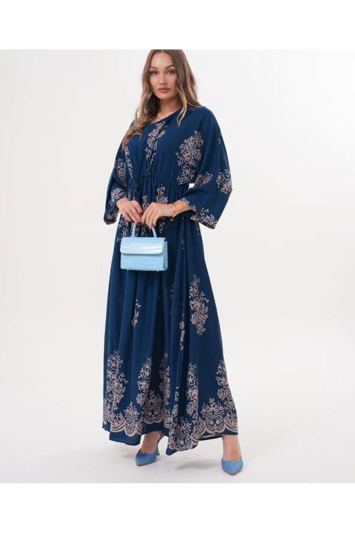 MODA Metraj Baskılı Elbise