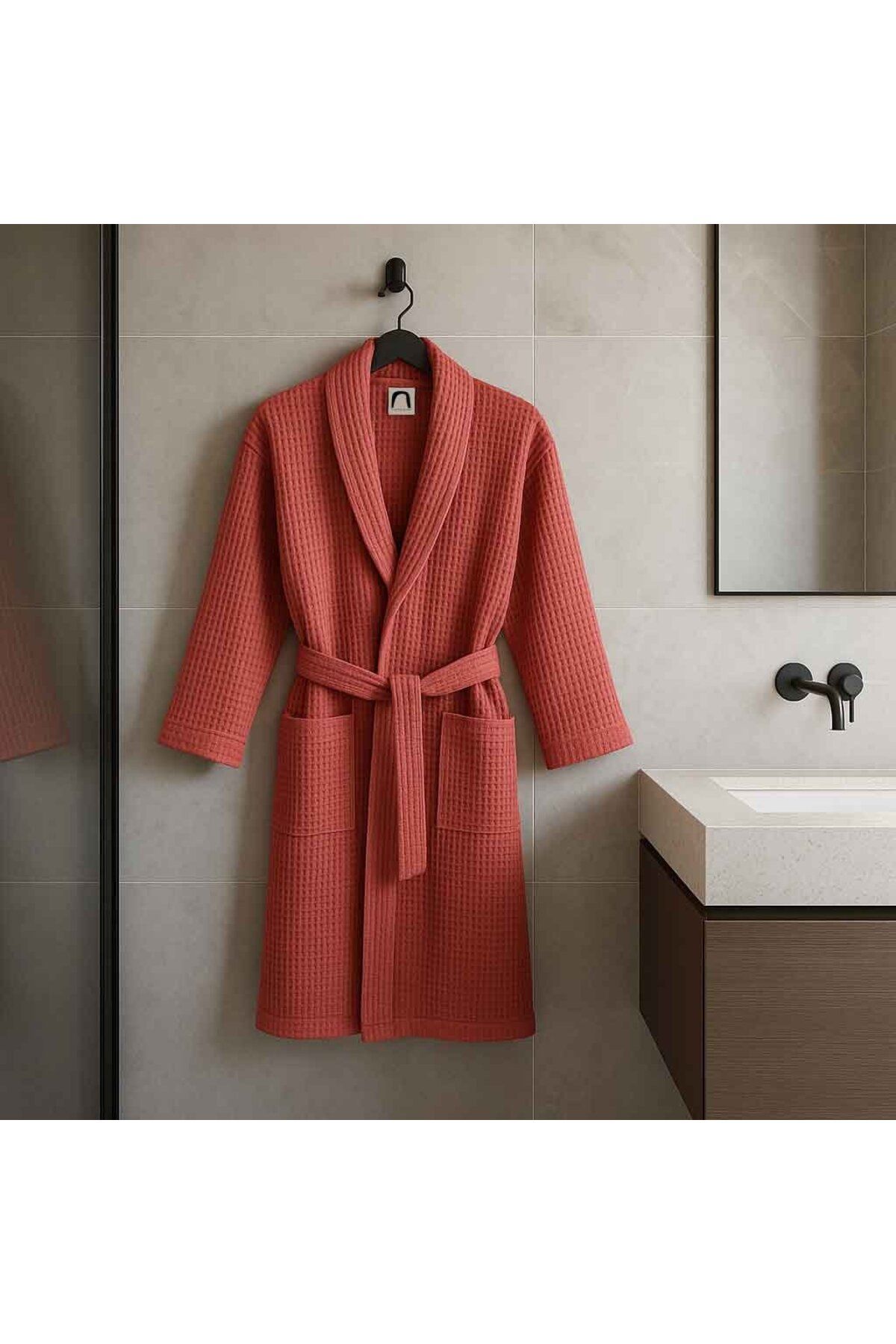 Alesta Home Pamuklu Waffle Bornoz BRNZ015