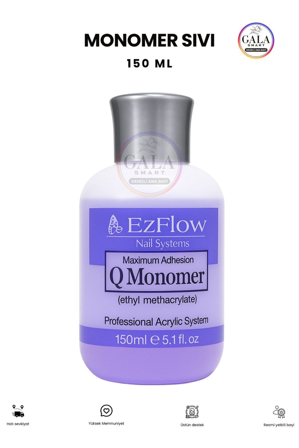 gala smart Monomer Sıvı Akrilik Tırnak Uygulamaları İçin