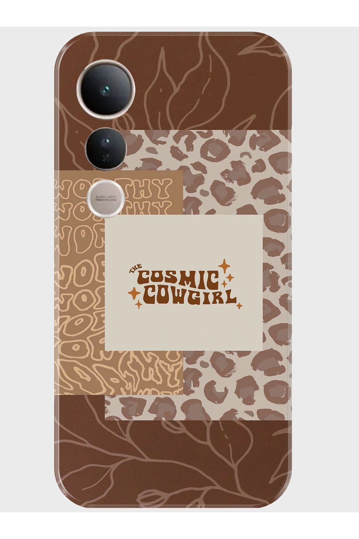 Activist Vivo V50 Lite Kılıf Kamera Korumalı Baskılı Silikon Kapak - cowgirl