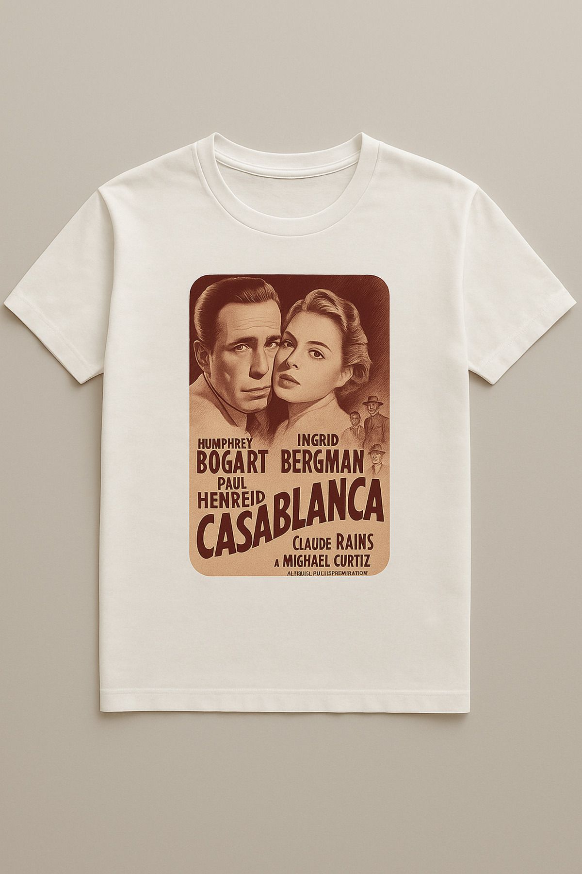 MAGORS GraffTee Baskılı Casablanca T-shirt