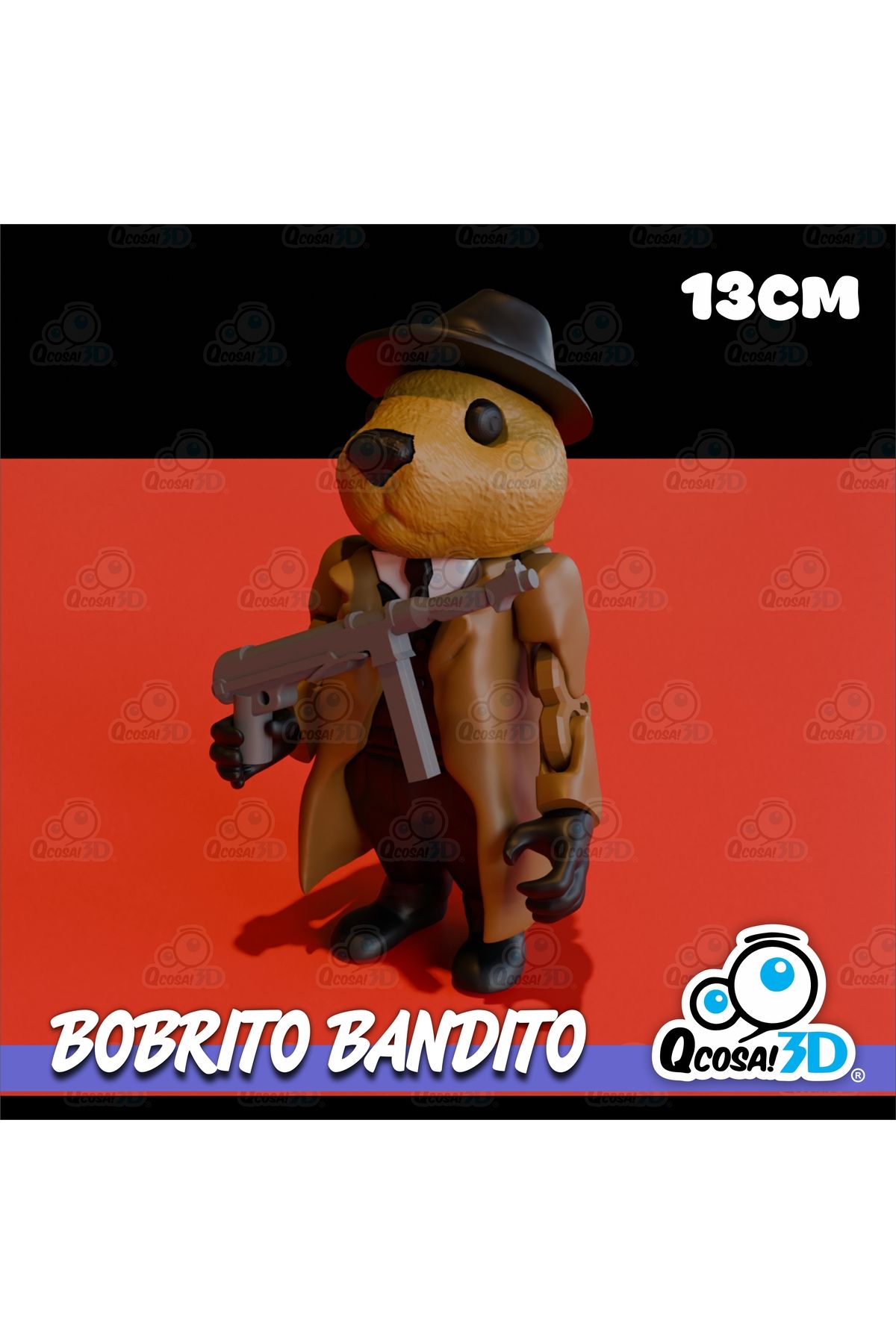 Goplast Premium BROBITO BANDITO - BRAINROT TUNG TUNG SAHUR