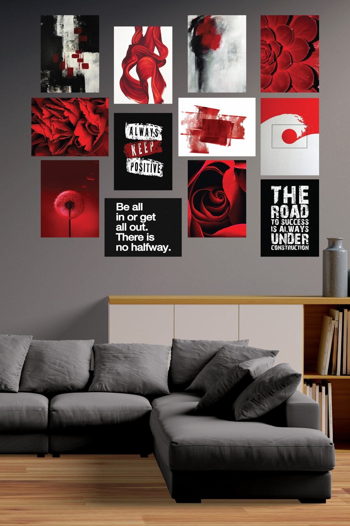 Pi Dekorasyon Modern Style 12 Parçalı Mdf Tablo Mck018