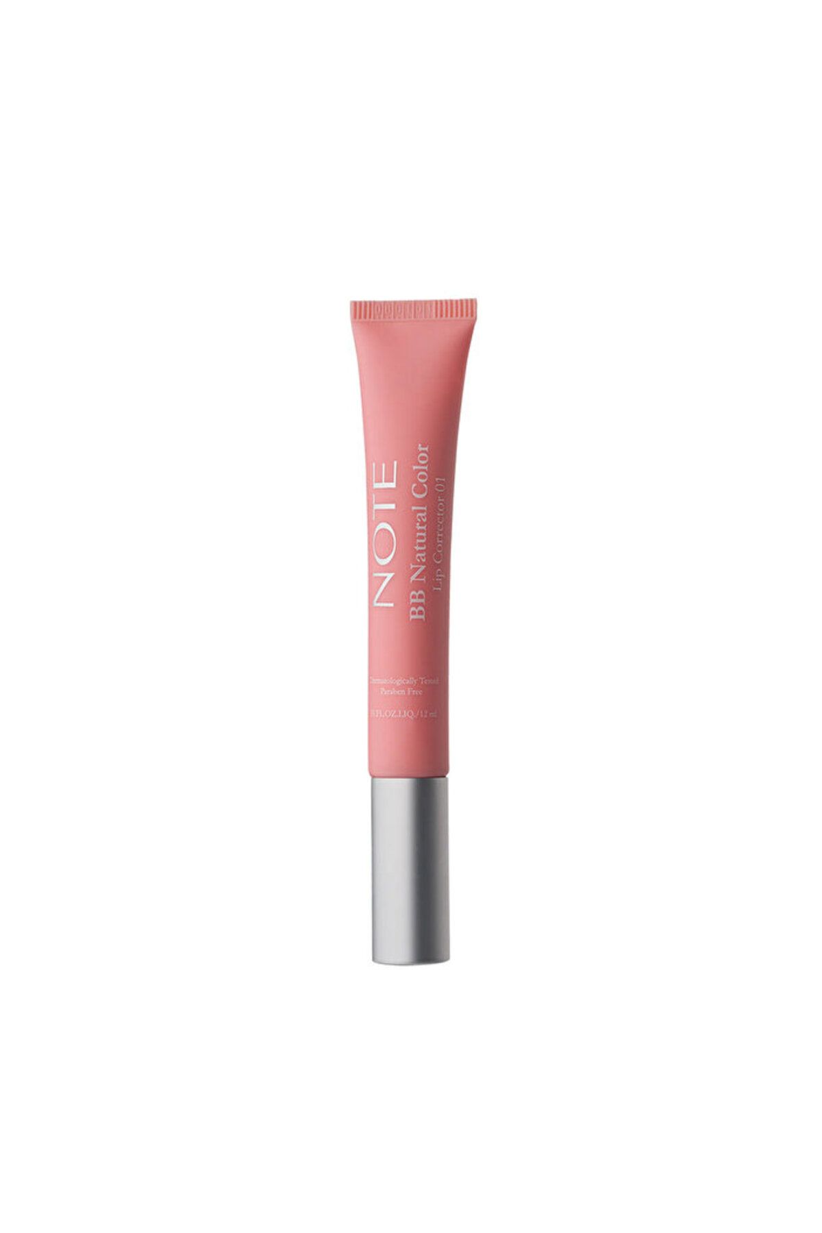 NewY Note BB Lip Corrector - 01 Renk Eşitleyici Dudak Parlatıcısı Pembe - 1 Adet
