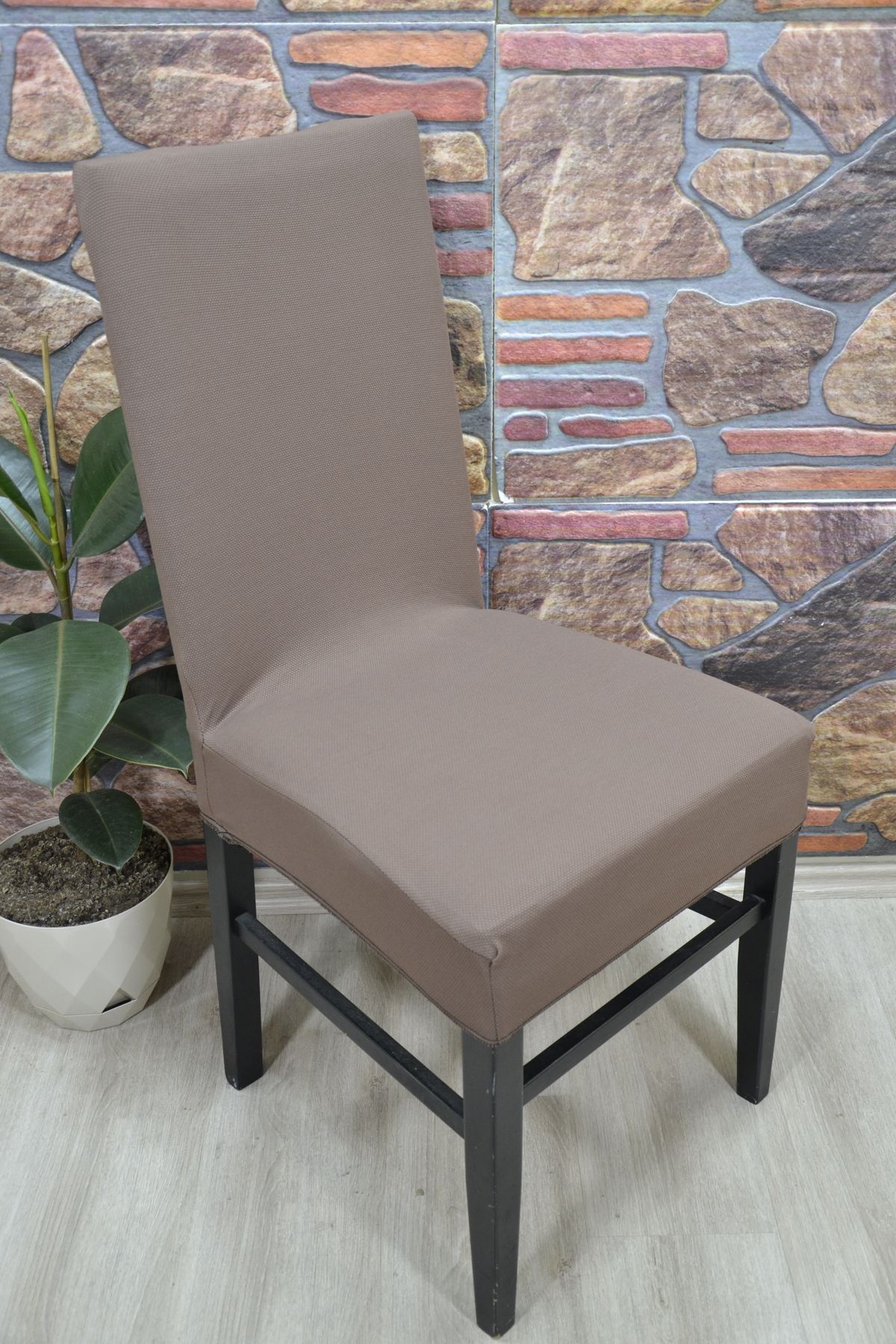 kılıfteks Düz Sandalye Kılıfı Lakos Kumaş