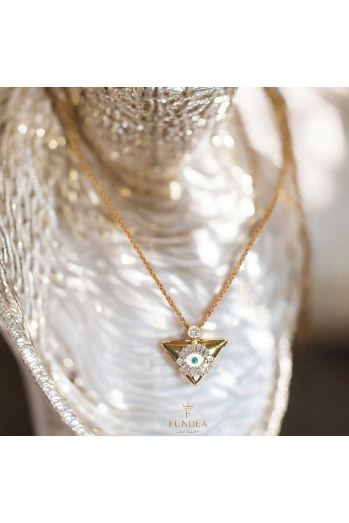 Fundéa Jewelry Koruyucu Bakış Kolye