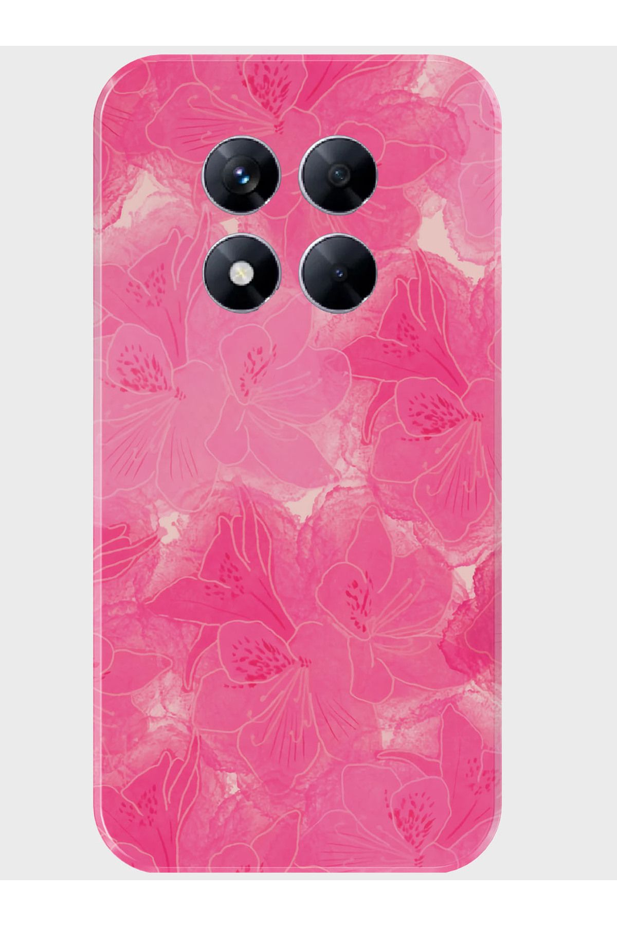 Activist Xiaomi Redmi Note 14 Pro 5G Kılıf Baskılı Silikon Kapak - pinkflower