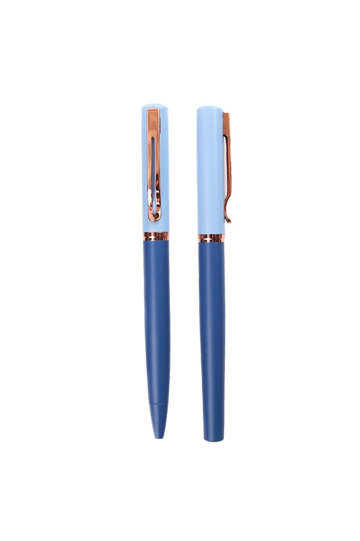 DA Accessories KUTULU RENKLİ İKİLİ KALEM SETİ HEDİYELİK ROLLER VE TÜKENMEZ
