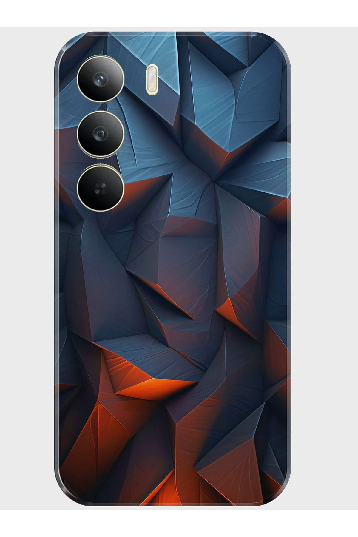 Activist Tecno Camon 40 4G Kılıf Kamera Korumalı Baskılı Silikon Kapak - 3dfloral