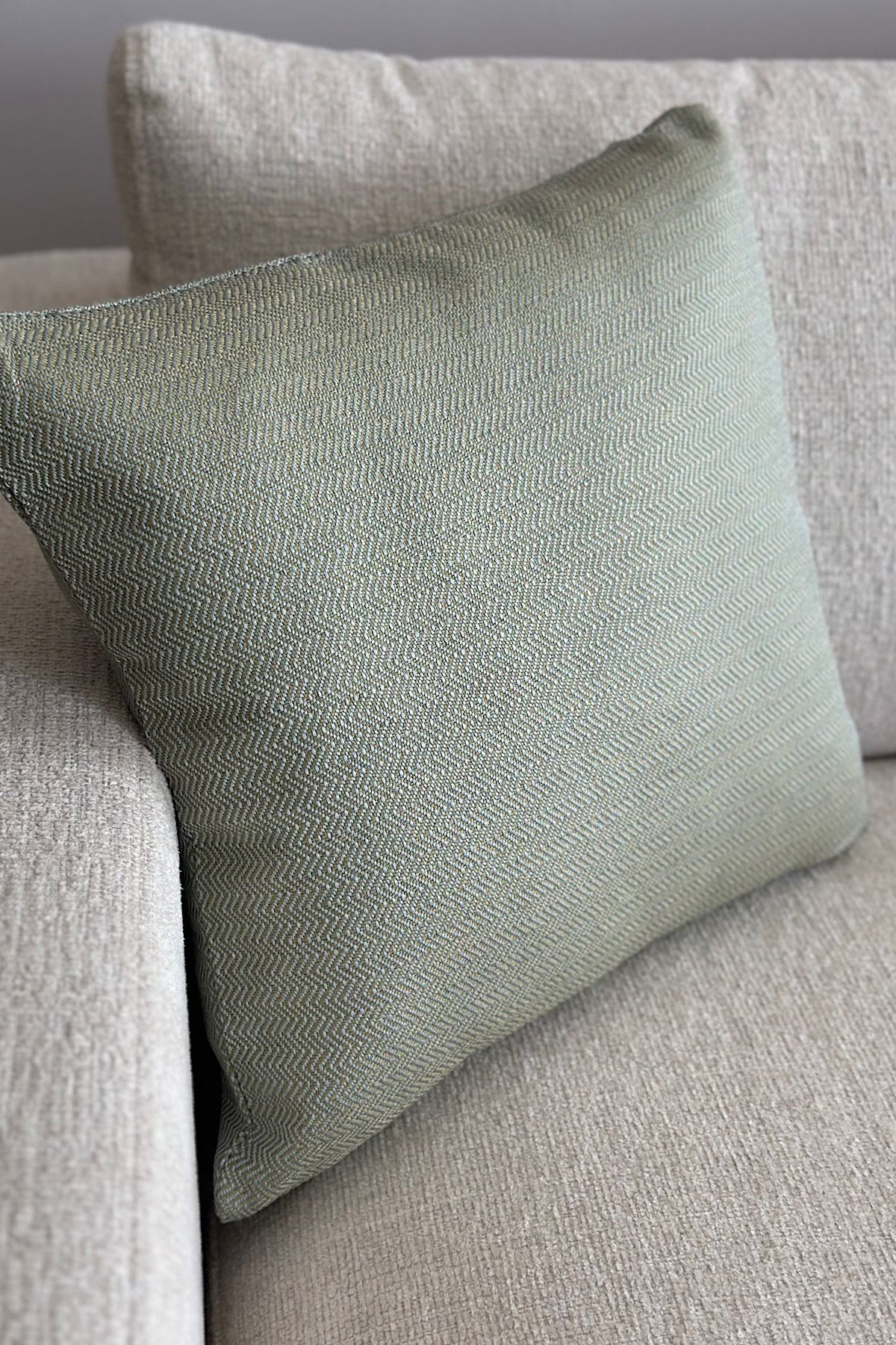yucelique Novon Home Minimalist Tasarım Cool Touch Keten Doku Premium Kırlent Kılıfı 45*45 cm