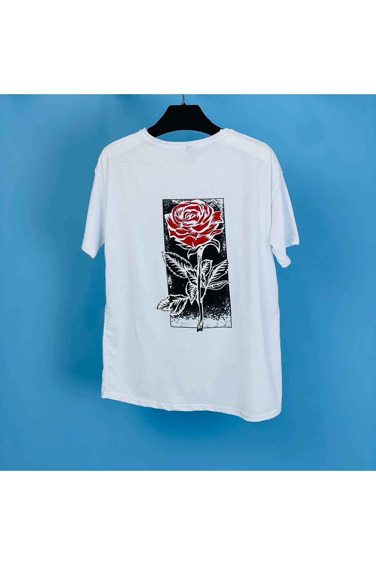 eg38 Tmb Sorrow Oversize Tişört Beyaz