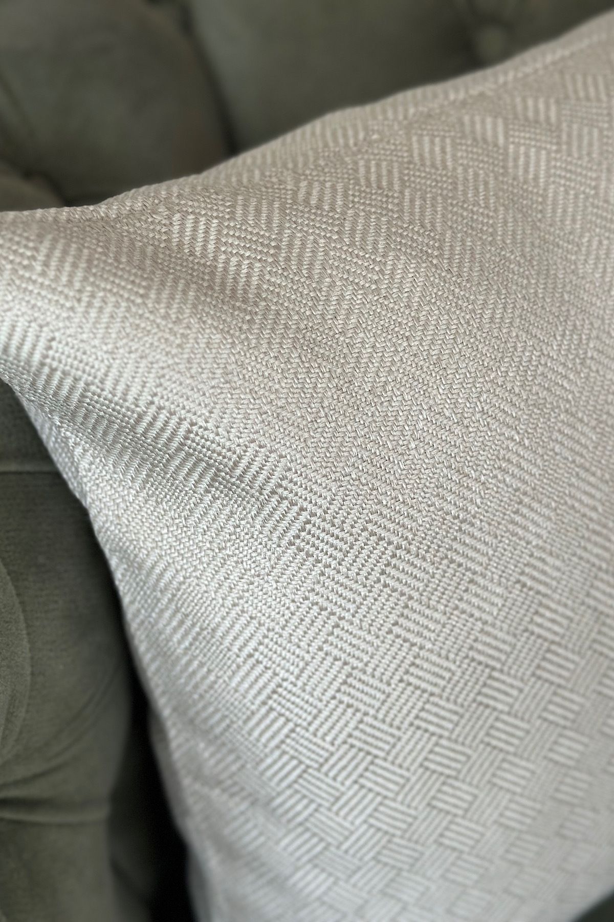 yucelique Novon Home Minimalist Tasarım Cool Touch Keten Doku Premium Kırlent Kılıfı 45*45 cm
