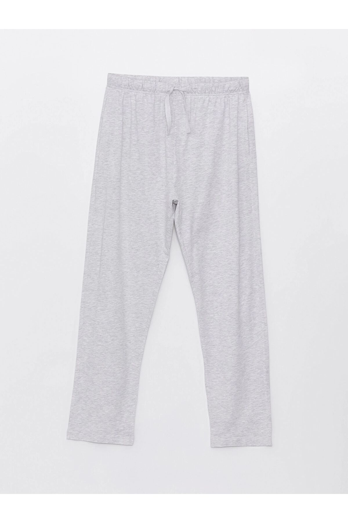 LC Waikiki-Set de pijamale standard pentru bărbați, albastru bleumarin 8