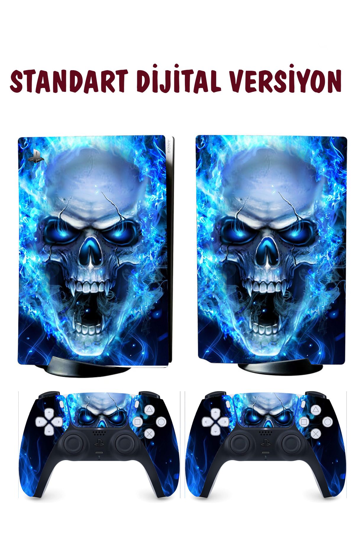 KT Decor Kuru Kafa Playstation 5 Full Sticker Kaplama Seti