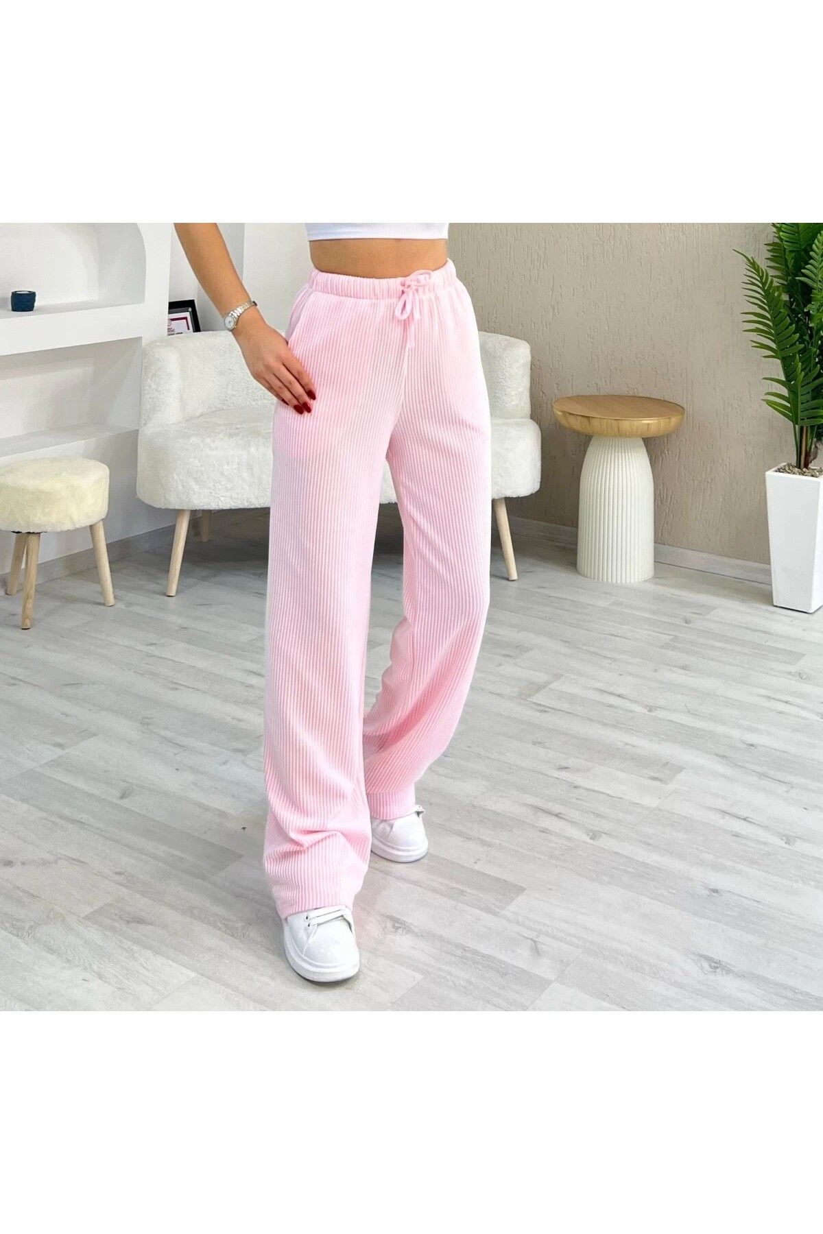 Çınar boutique Çizgili Pantolon