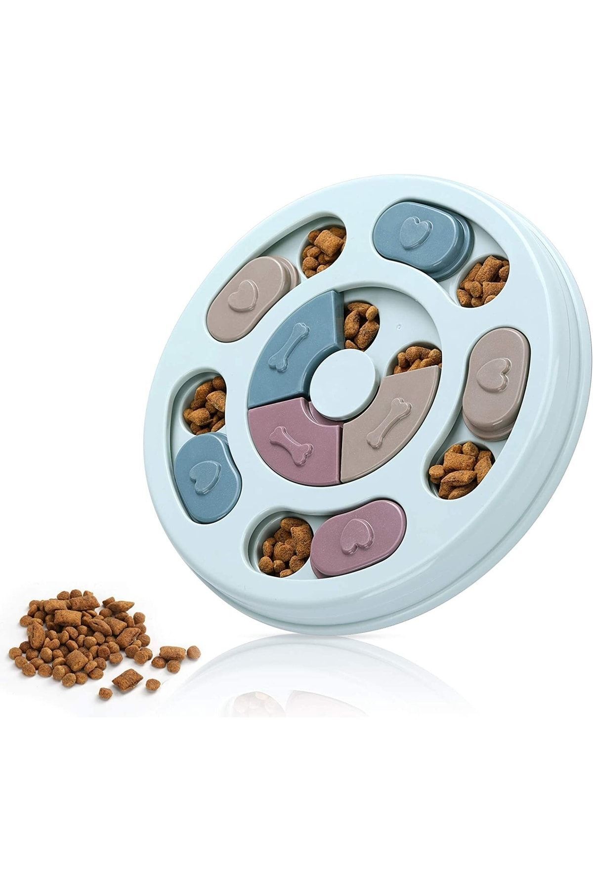 ArvenToys Kedi Köpek Mama Bulmaca Oyuncağı Yavaş Besleyici Köpek Gıda Dağıtıcı Yavaş Yeme