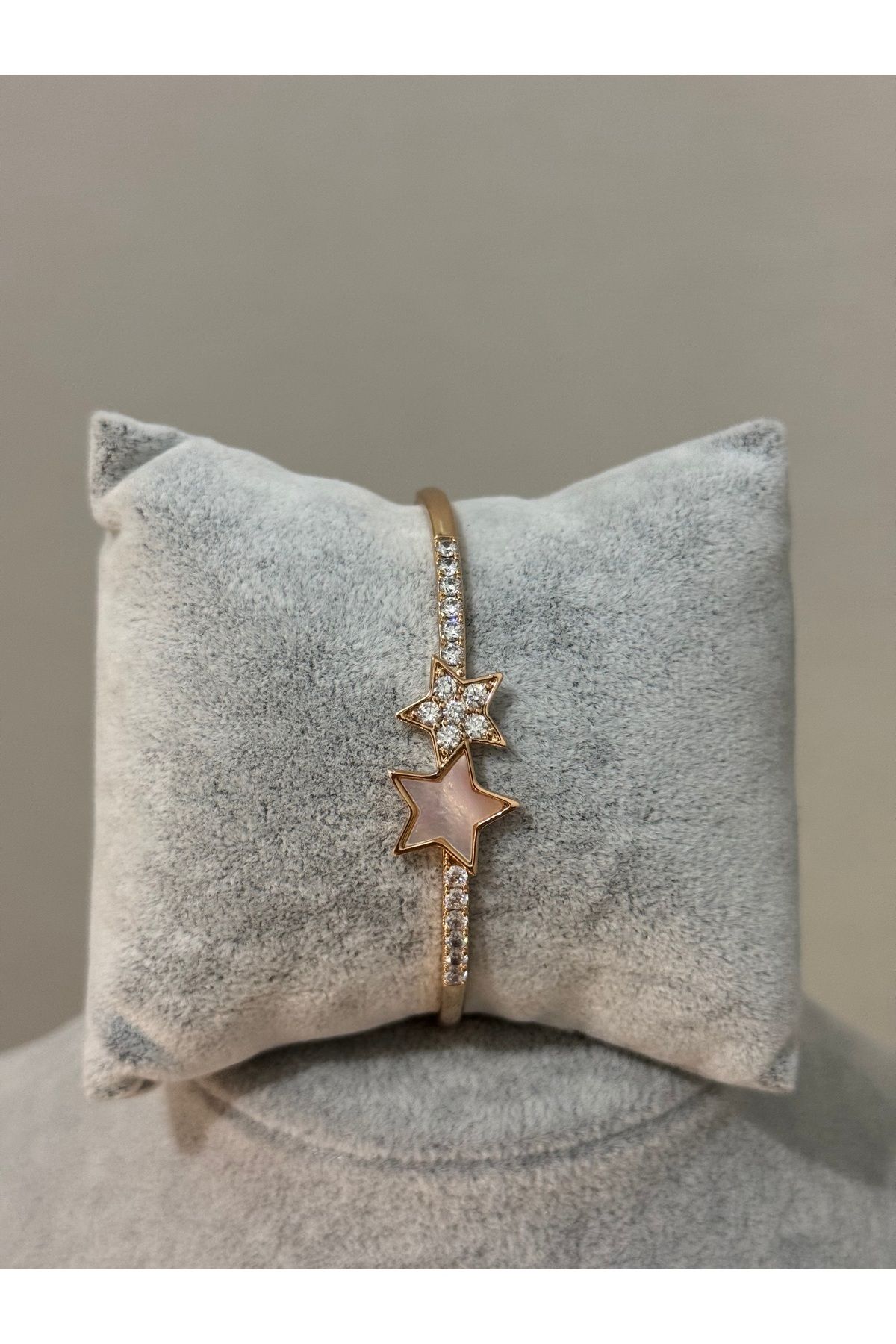 XUPING JEWELRY 316L yıldız detaylı çelik bilezik paslanmaz kararmaz