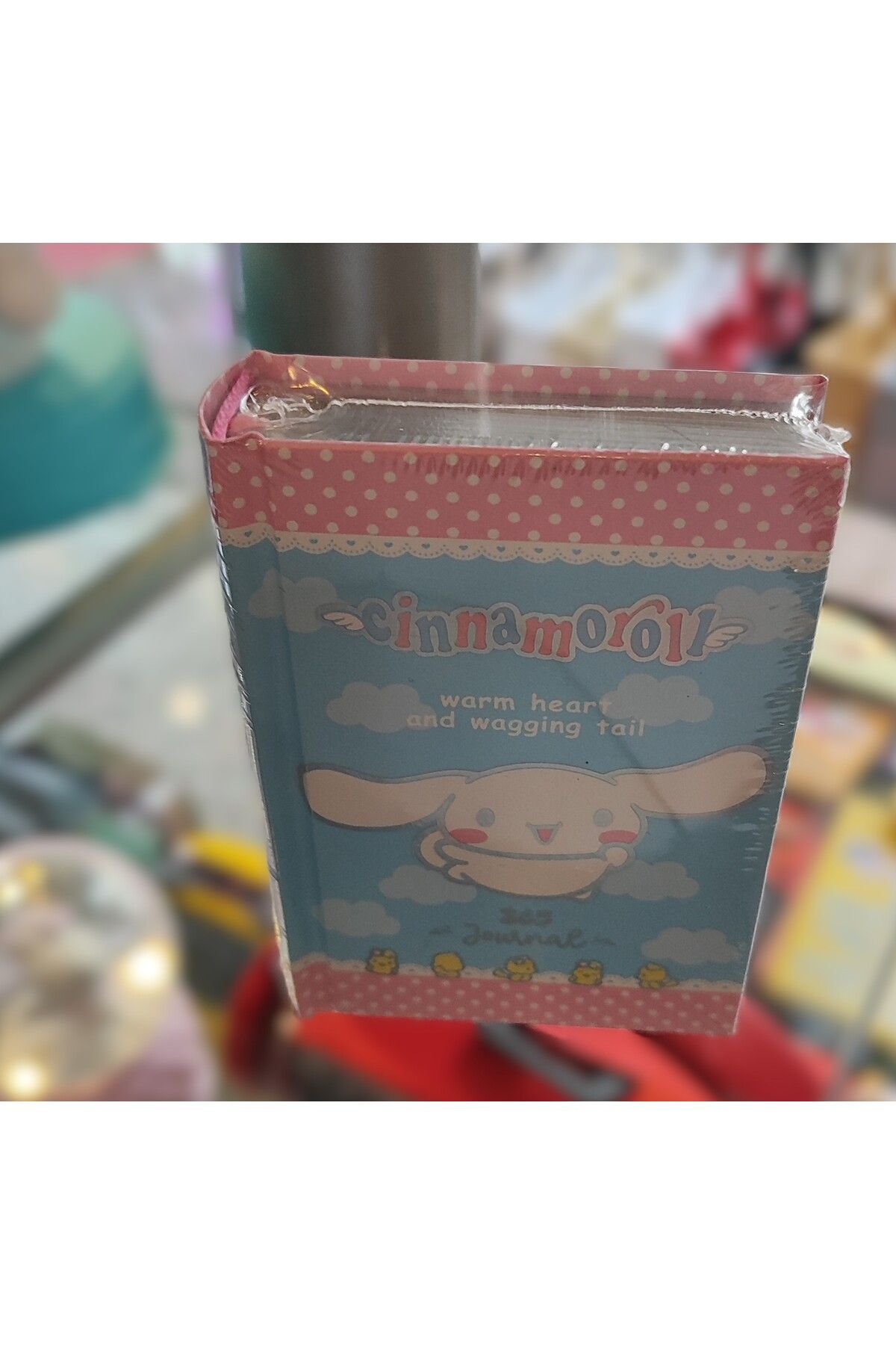 ada çanta kırtasiye Cinnamoroll figürlü 365 journal günlük çok amaçlı defter küçük boy 368 sayfa (10cm*7cm)