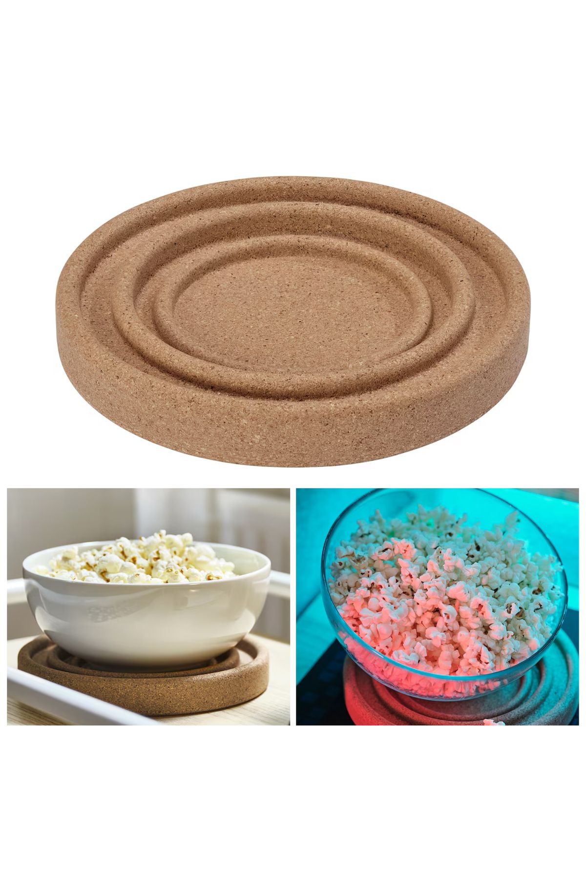 IKEA Brannboll 19 cm Çok Amaçlı Mantar Nihale Bardak Kupa Kass Tencere Tava Altlığı