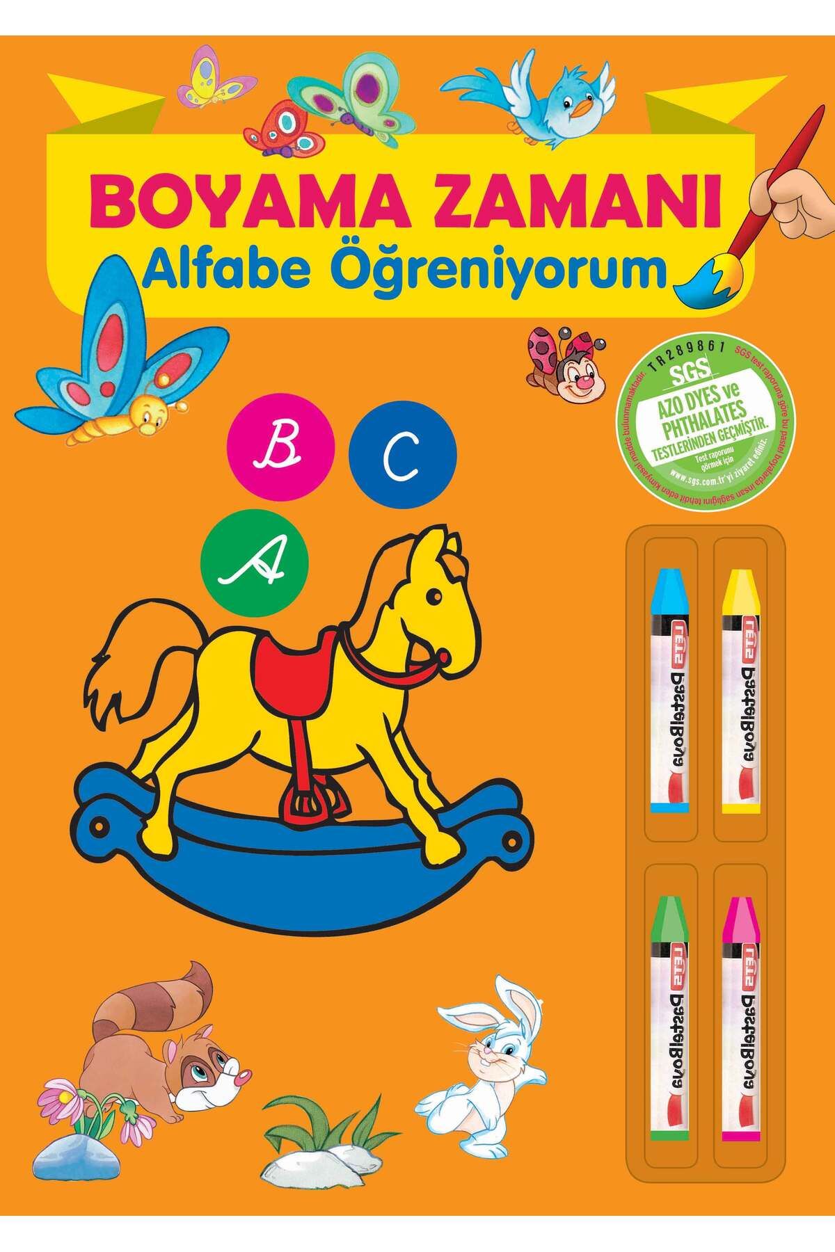 Hak Yayınları Boyama Zamanı: Alfabe Öğreniyorum