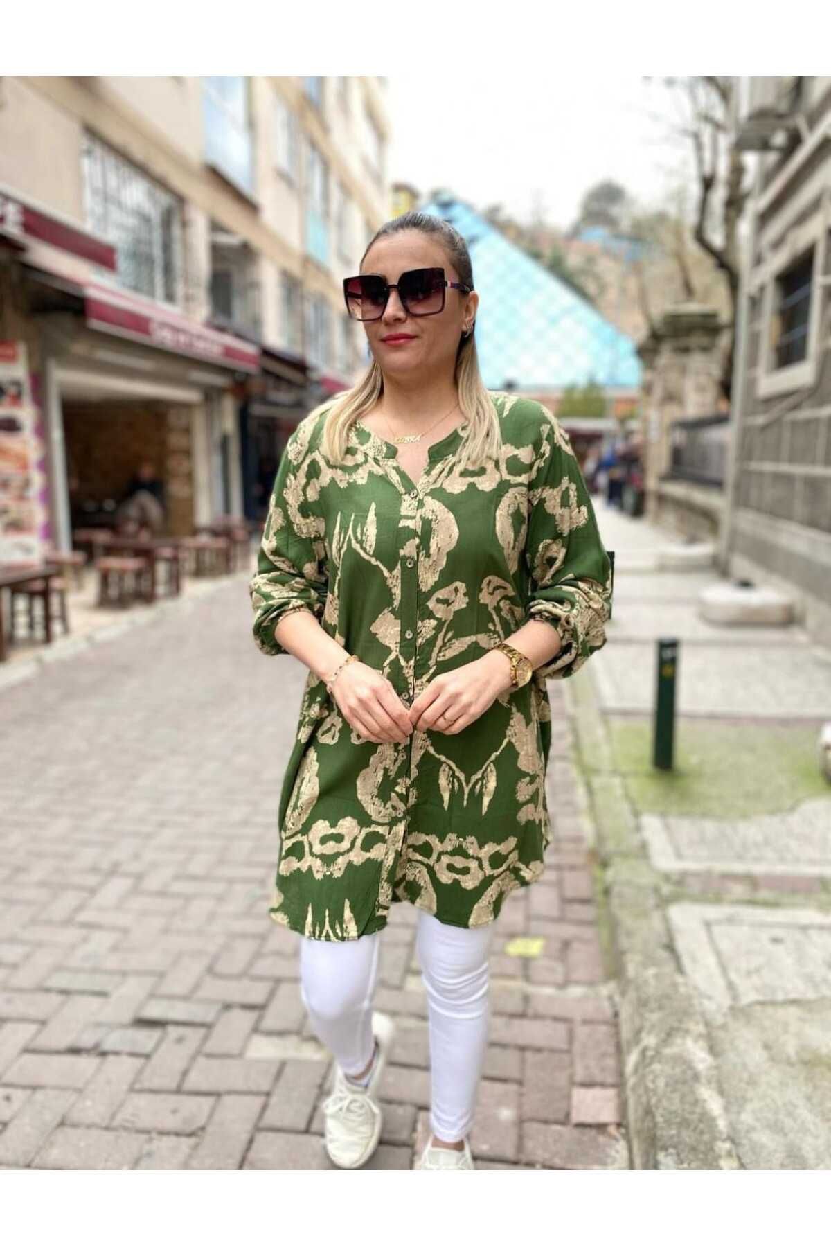 KTY TR KADIN GÖMLEK HAKİM YAKA