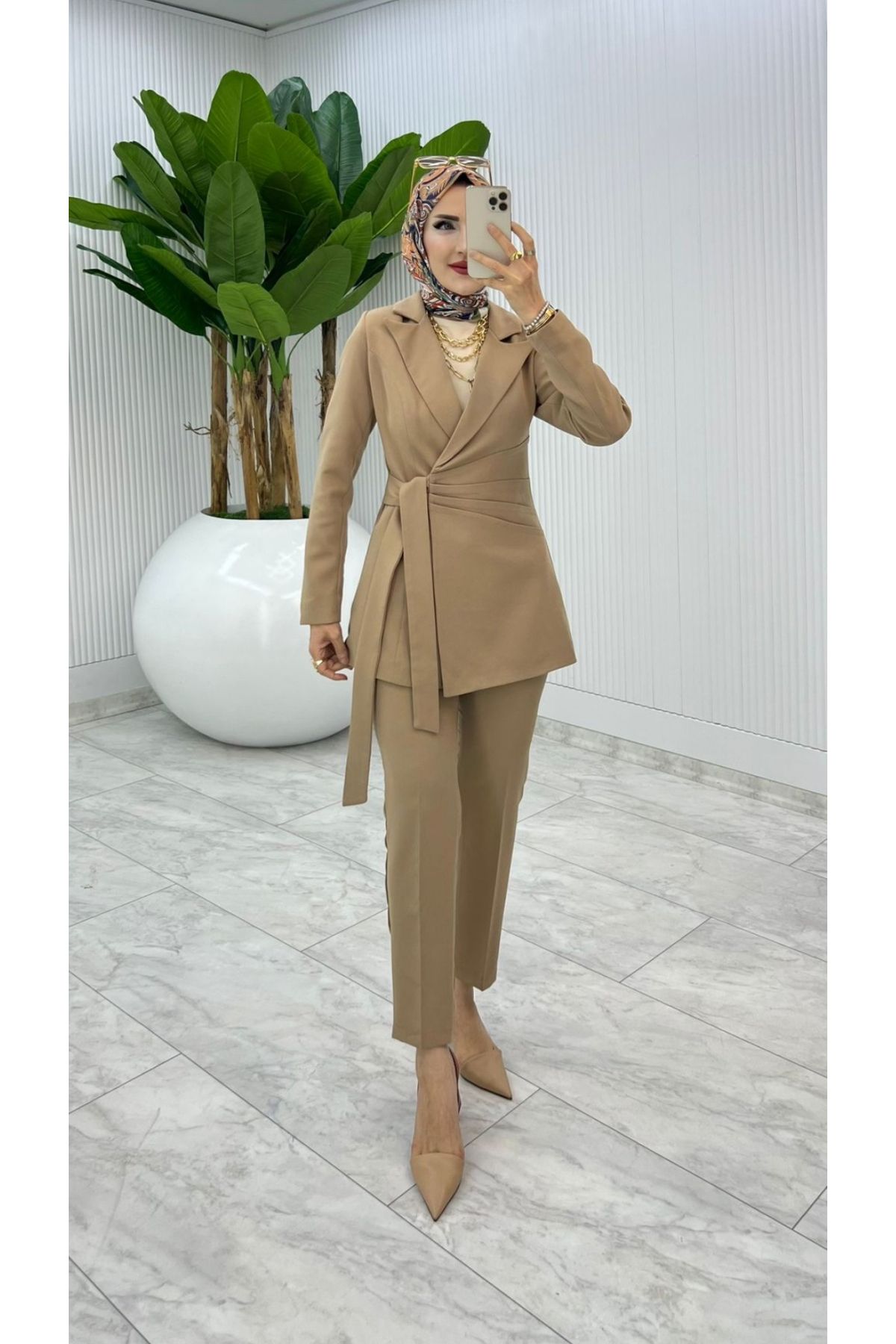 Moda Alkoç CEKETLİ TAKIM