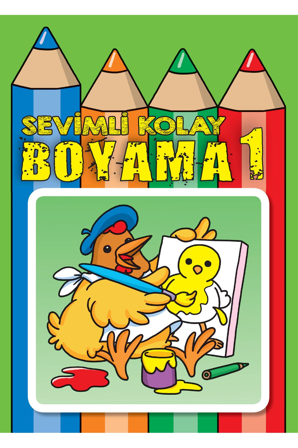 Hak Yayınları Sevimli Kolay Boyama 1