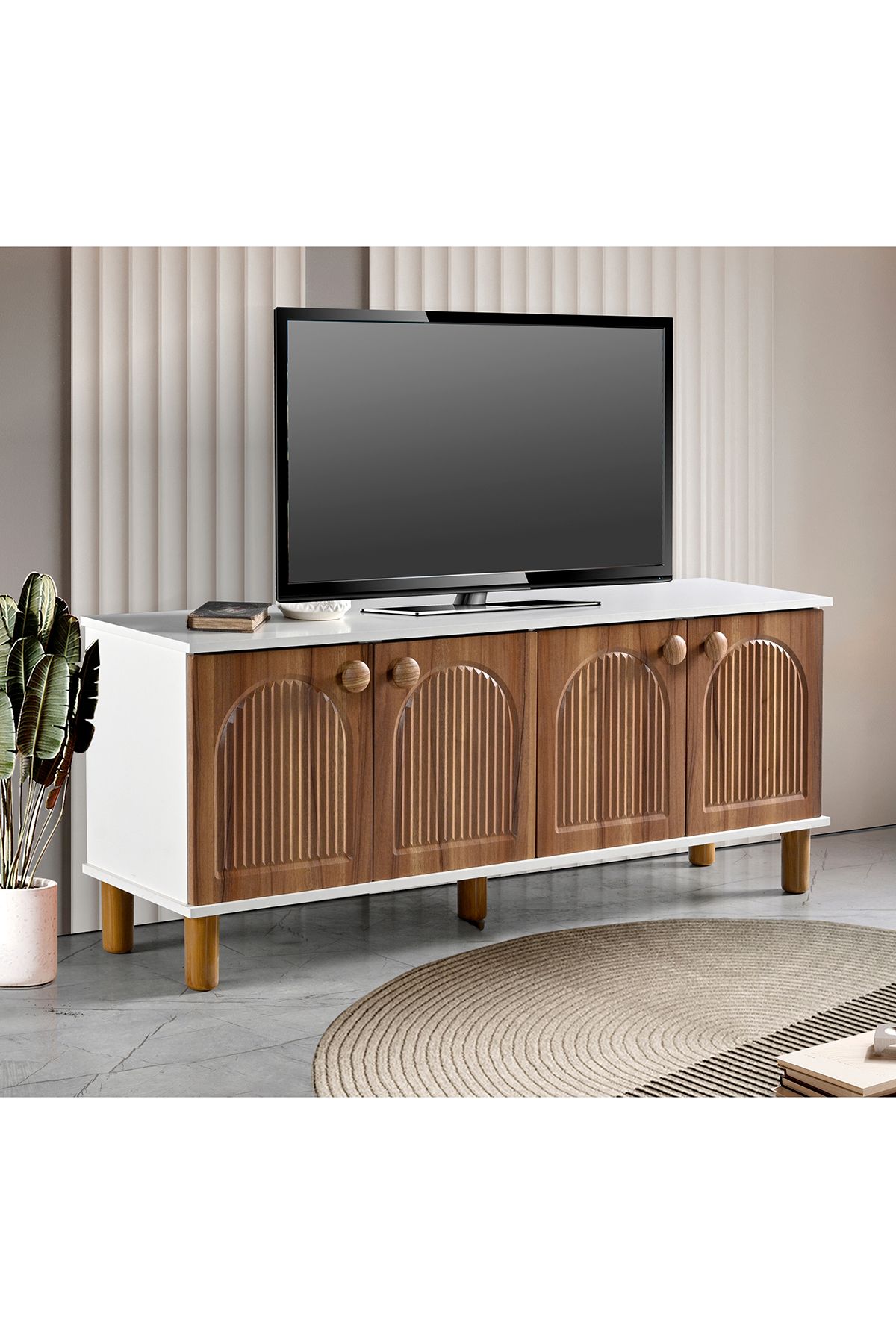 Ayaz BOHEM TV SEHPASI TV ÜNİTESİ 160 MDF KAPAK