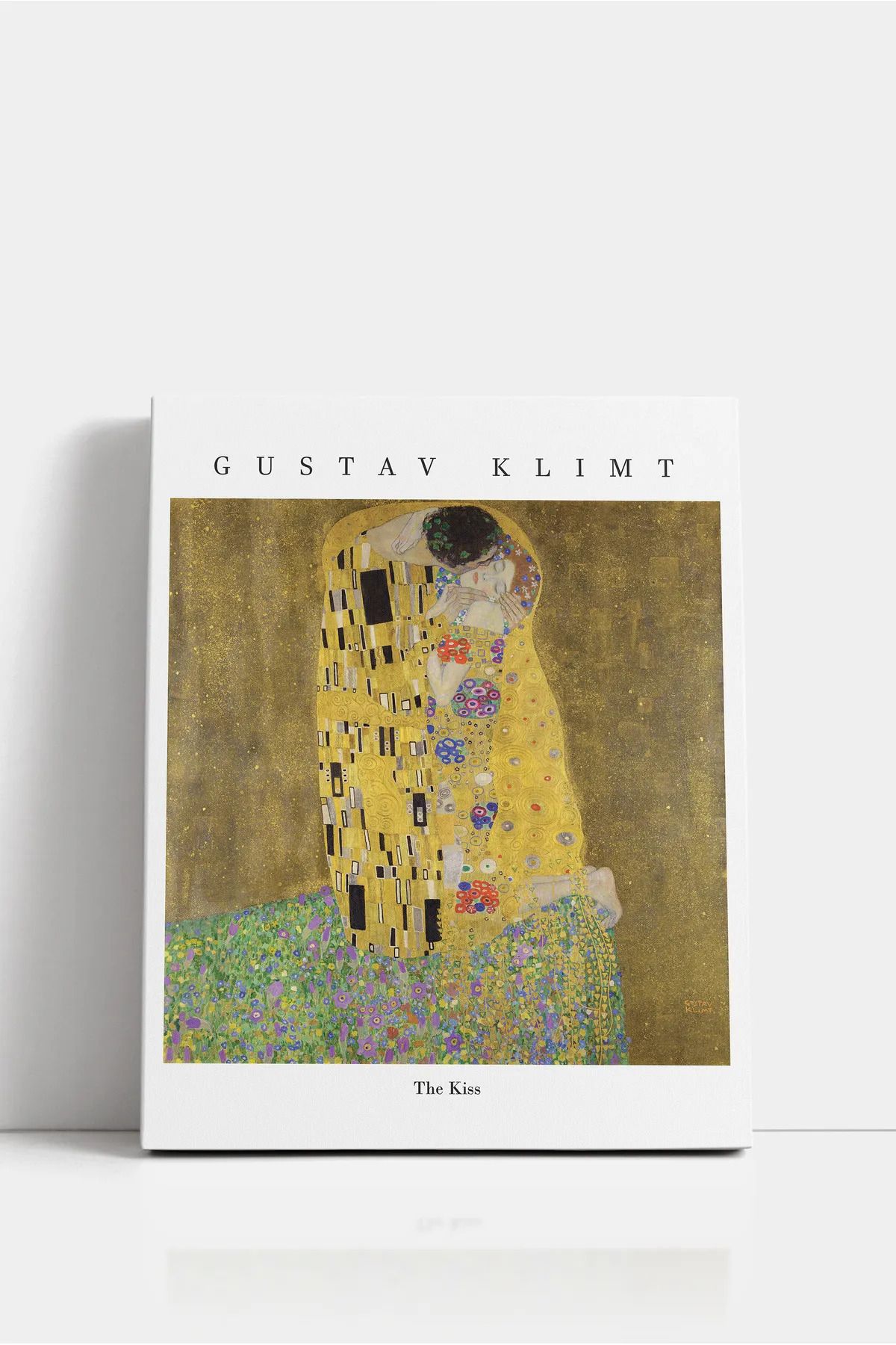 2020 The Kiss Kanvas Tablo - Gustav Klimt Sanatsal Duvar Dekoru - Ofis ve Ev Dekor