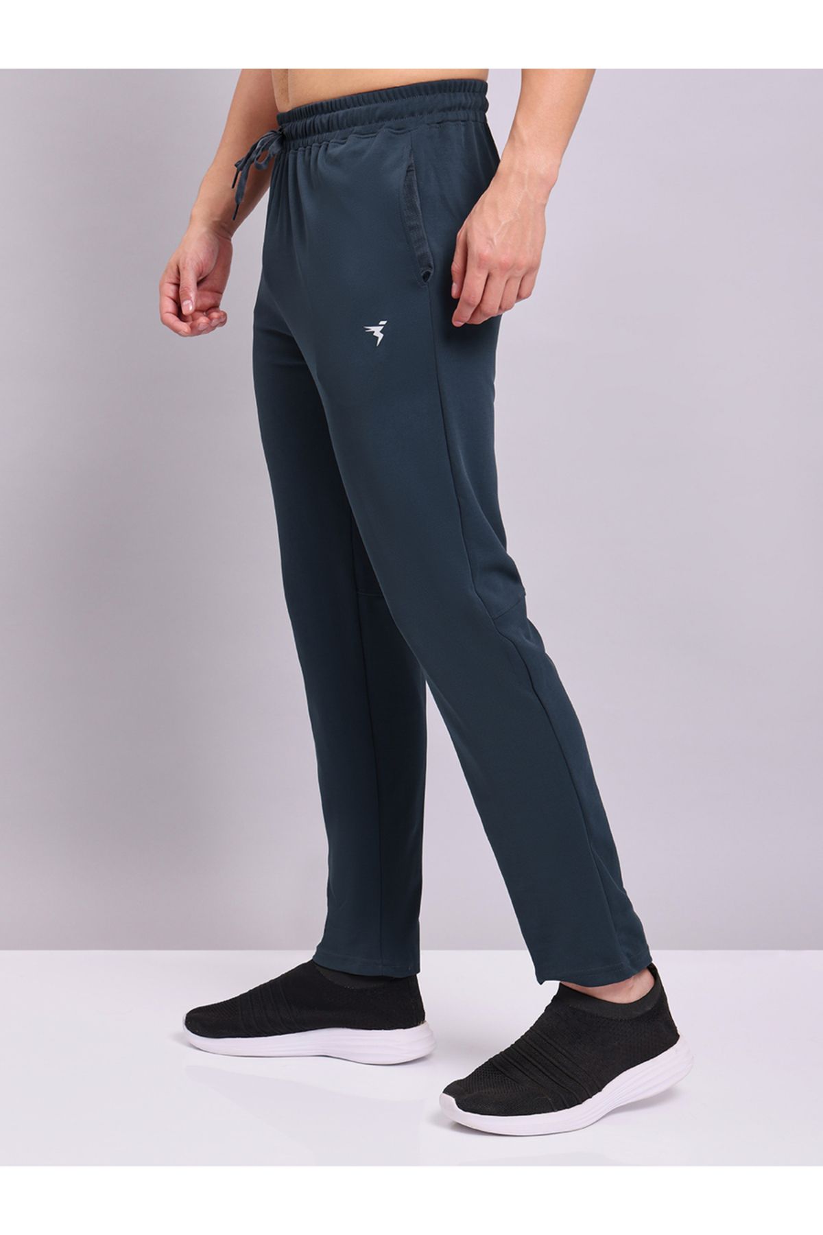 Technosport By Styli-Solid 4-Way Stretch Track Pants 2