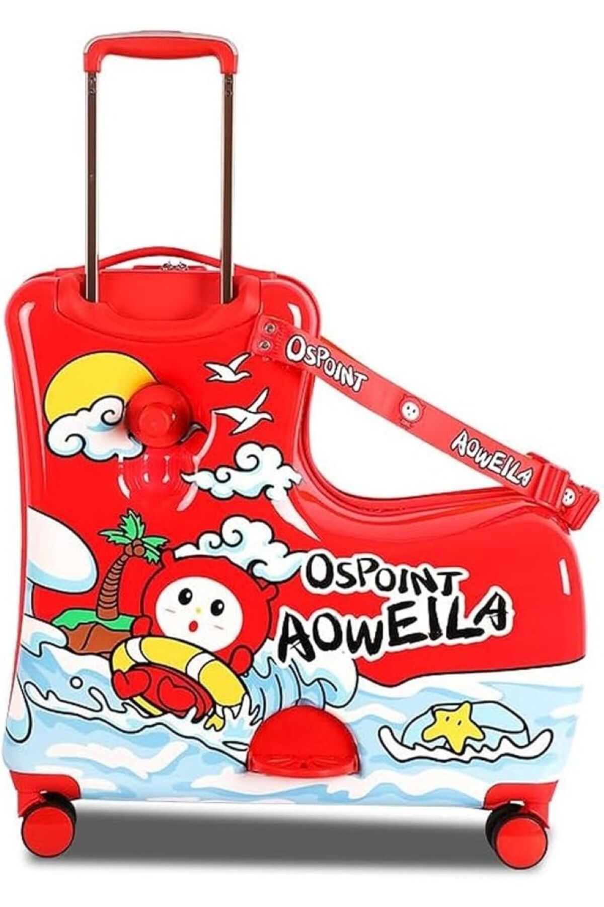 GT-WHEEL Çocuk Seyahat Bavulu 65 cm