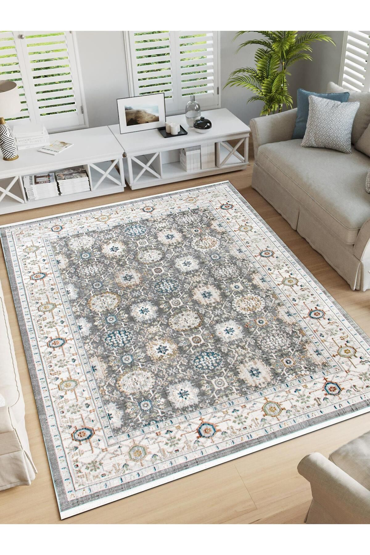 Home Dream Authentic Salon, Mutfak , Oturma Odası ve Çocuk Odası Halısı G0680A