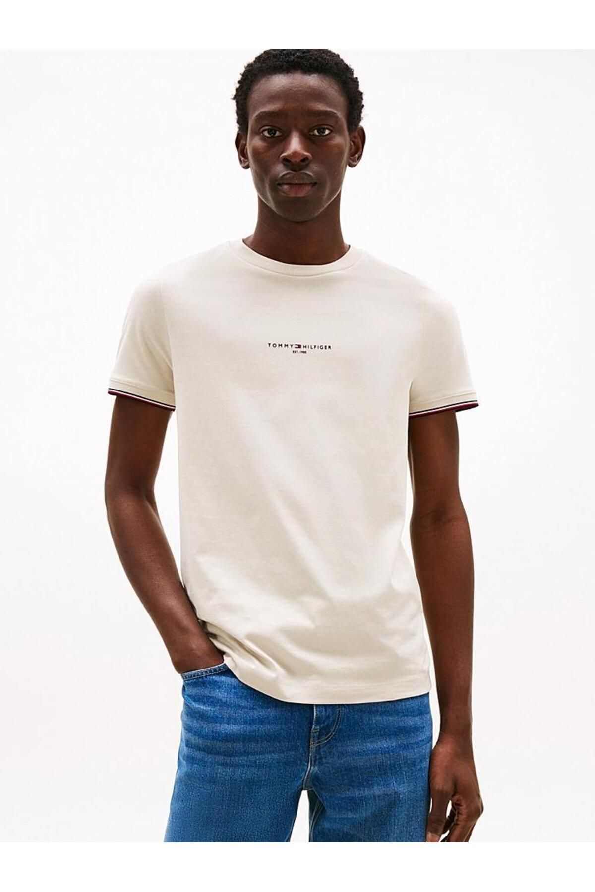 Tommy Hilfiger TOMMY LOGO TIPPED TEE