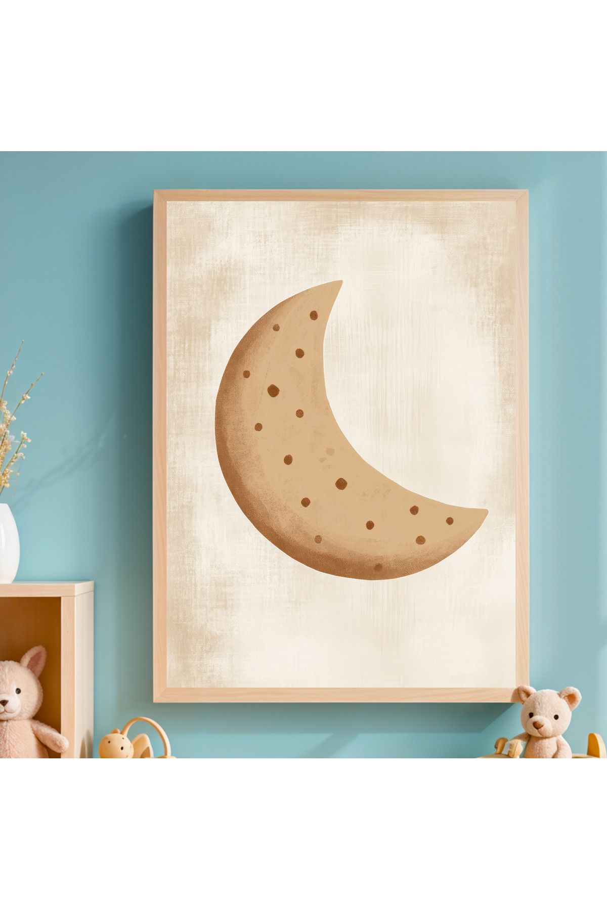 woodhomeworks tek parça çocuk odası dekor tablo