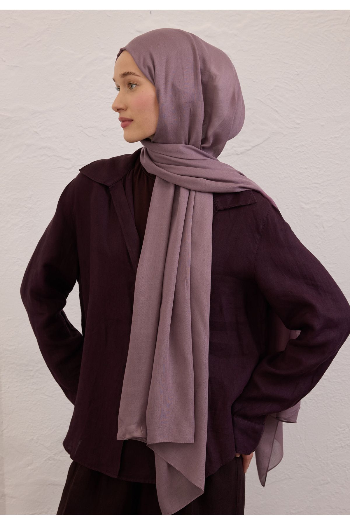 Fresh SOFT VİSKON ŞAL LEYLAK