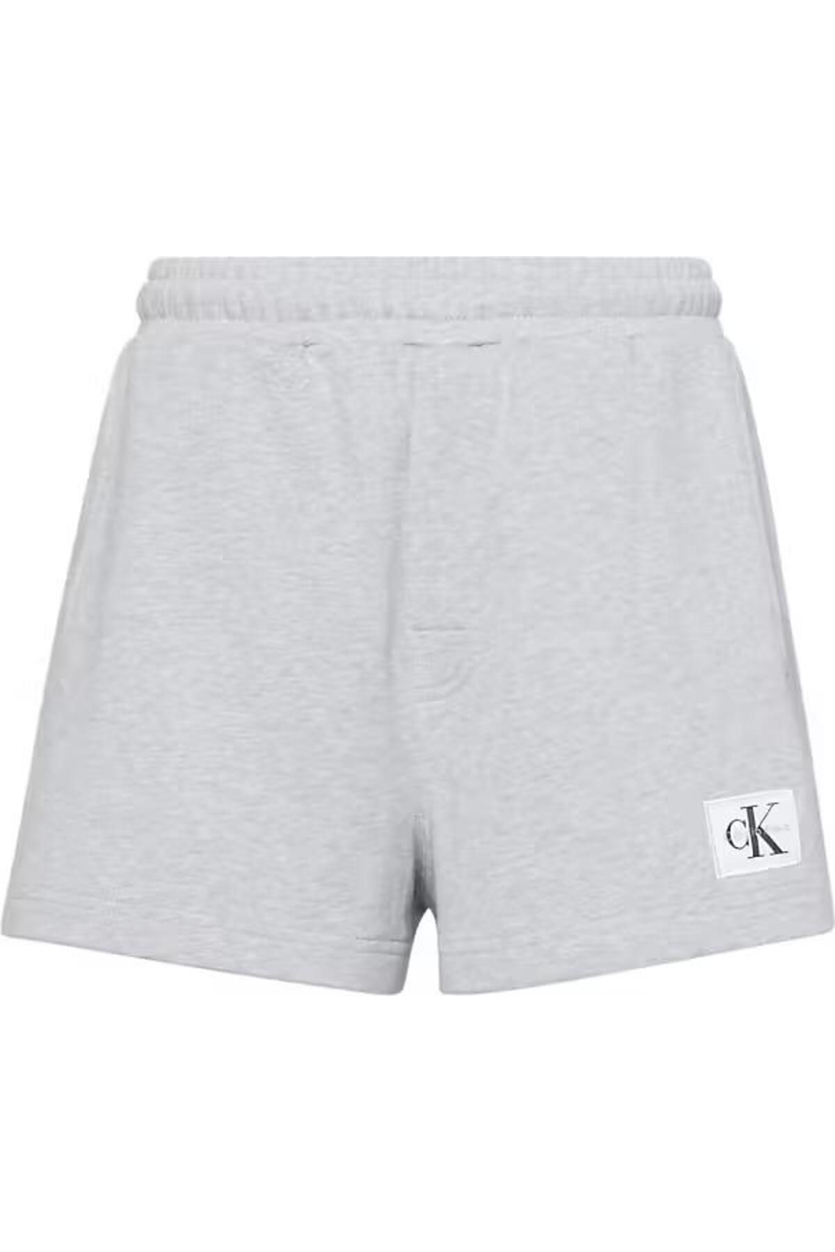 Calvin Klein A - FRENCH TERRY BADGE LOGO SHOR