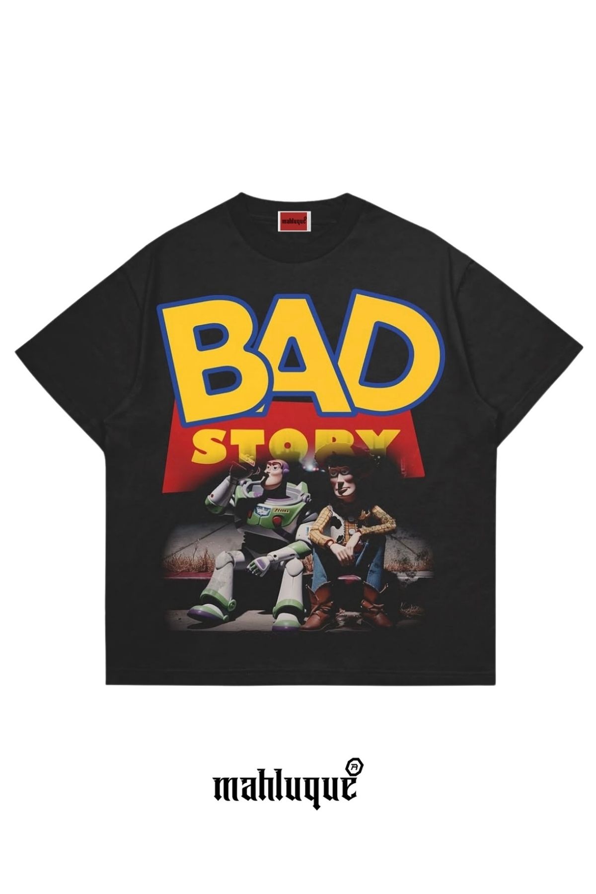 MOREJHN Bad Story Oversize T-Shirt