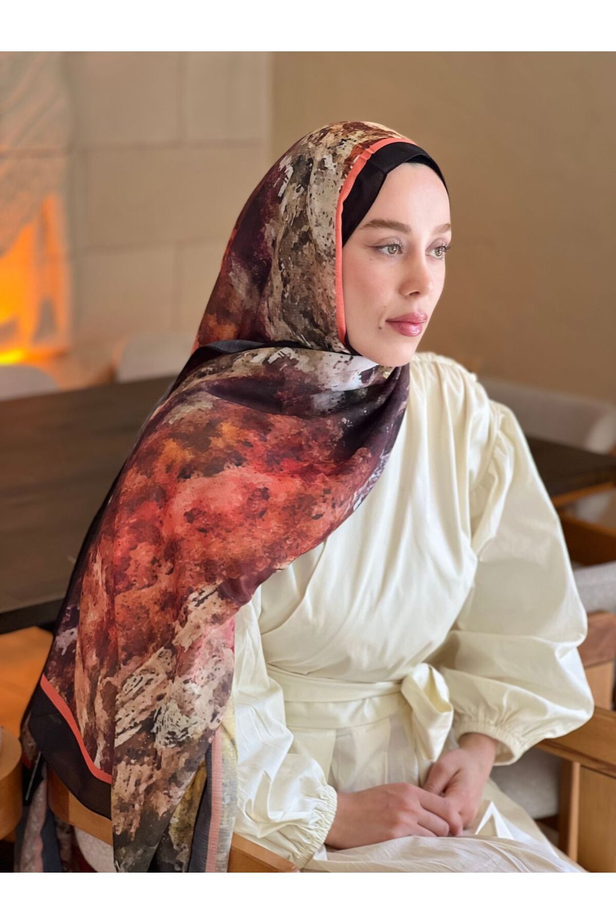 Modakaşmir Ezgir Desen Lina Şal