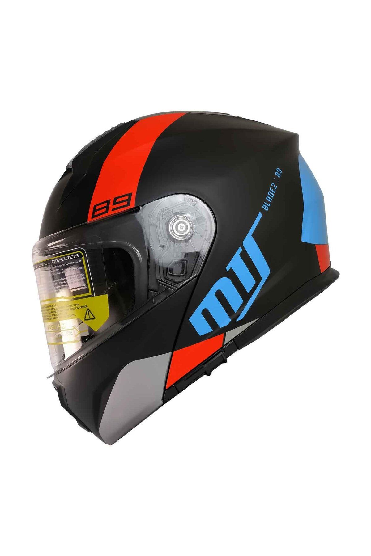 PRO HELMETS Mts Pro Helmets M-966 Çene Açılır Kask