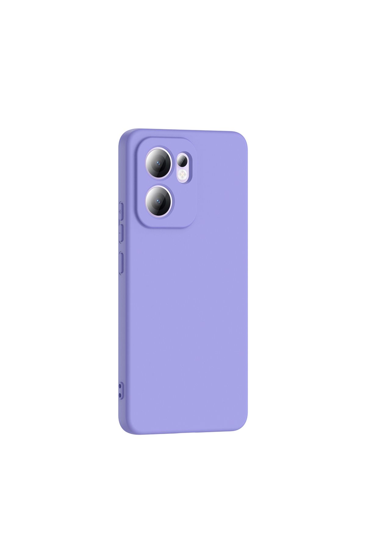 Apsuwa Oppo Reno 13F uyumlu Kılıf Lansman İçi Kadife Silikon Lila