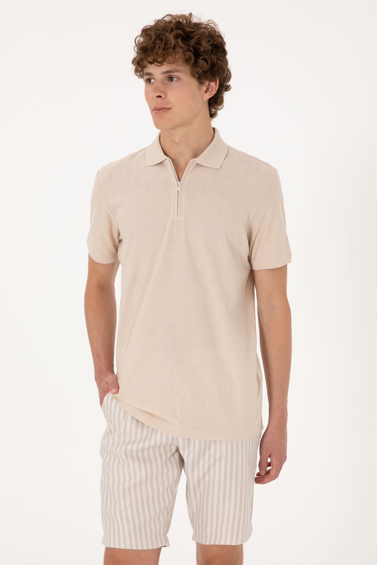 U.S. Polo Assn. Erkek Taş Tişört 50300832-VR049