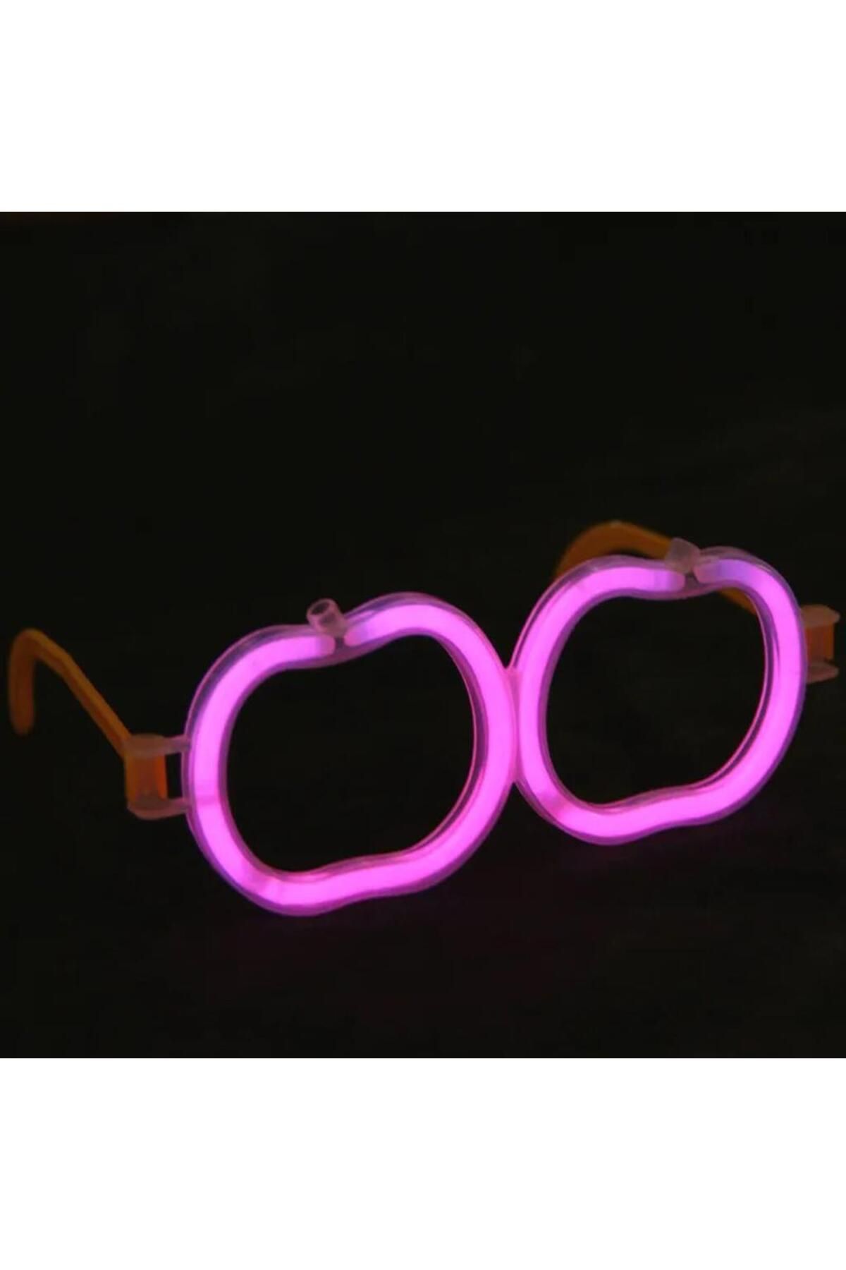 Yuba Avm Nessiworld Glow Stick Elma Gözlük - Glow Partisi Gözlüğü - Glow Stick Gözlük 12 Adet