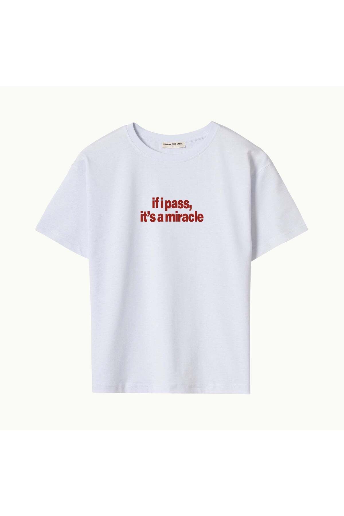SUNDAY THE LABEL IF I PASS - OVERSIZE TSHIRT