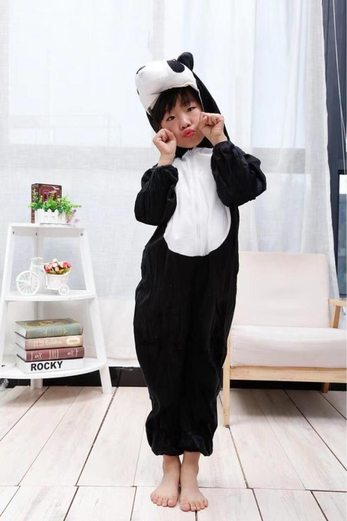 Yuba Avm Nessiworld Çocuk Panda Kostümü 2-3 Yaş 80 cm
