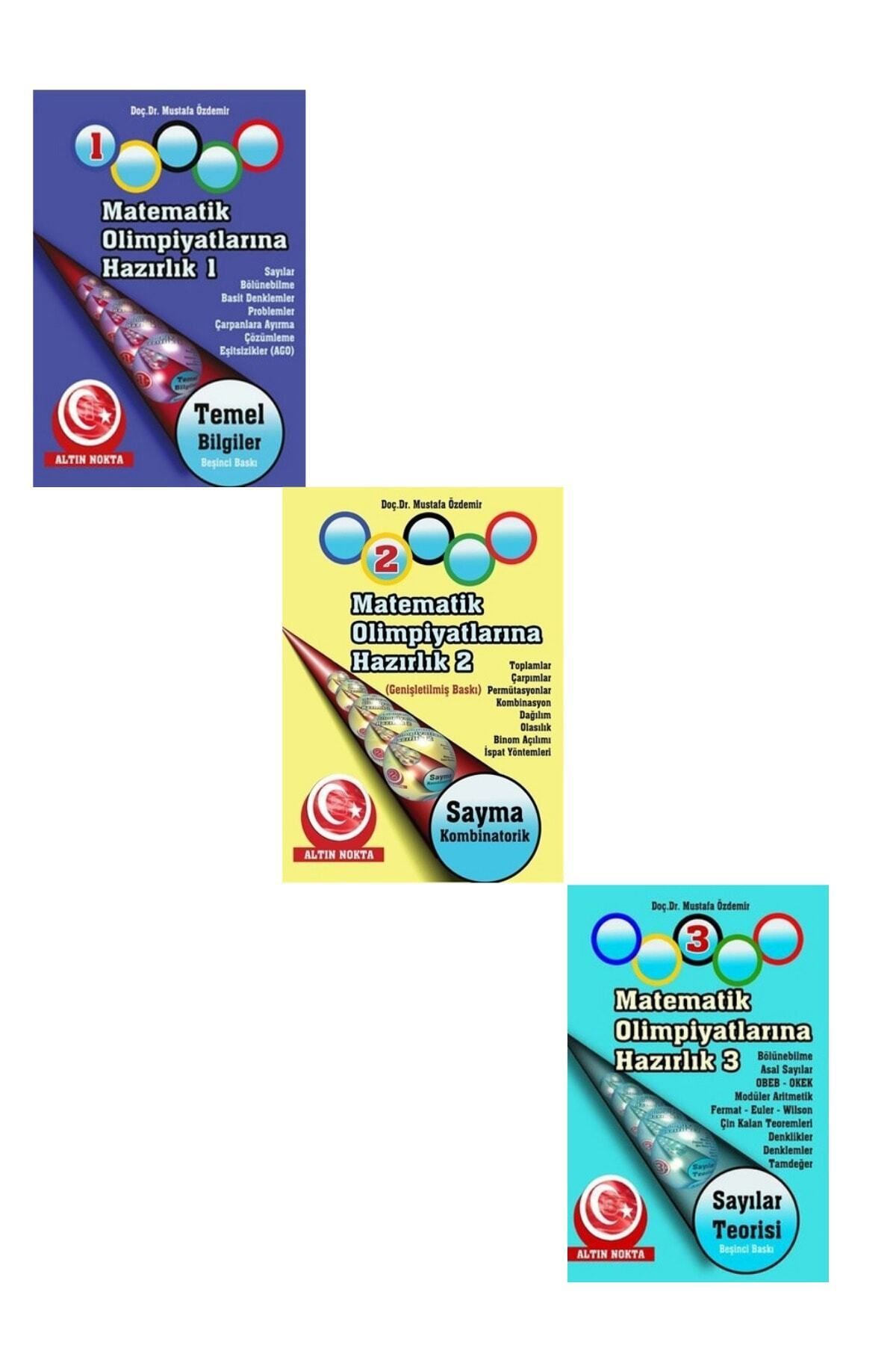 Altın Nokta Basım Yayın Matematik Olimpiyatlarına Hazırlık 1 - 2 - 3 Seti