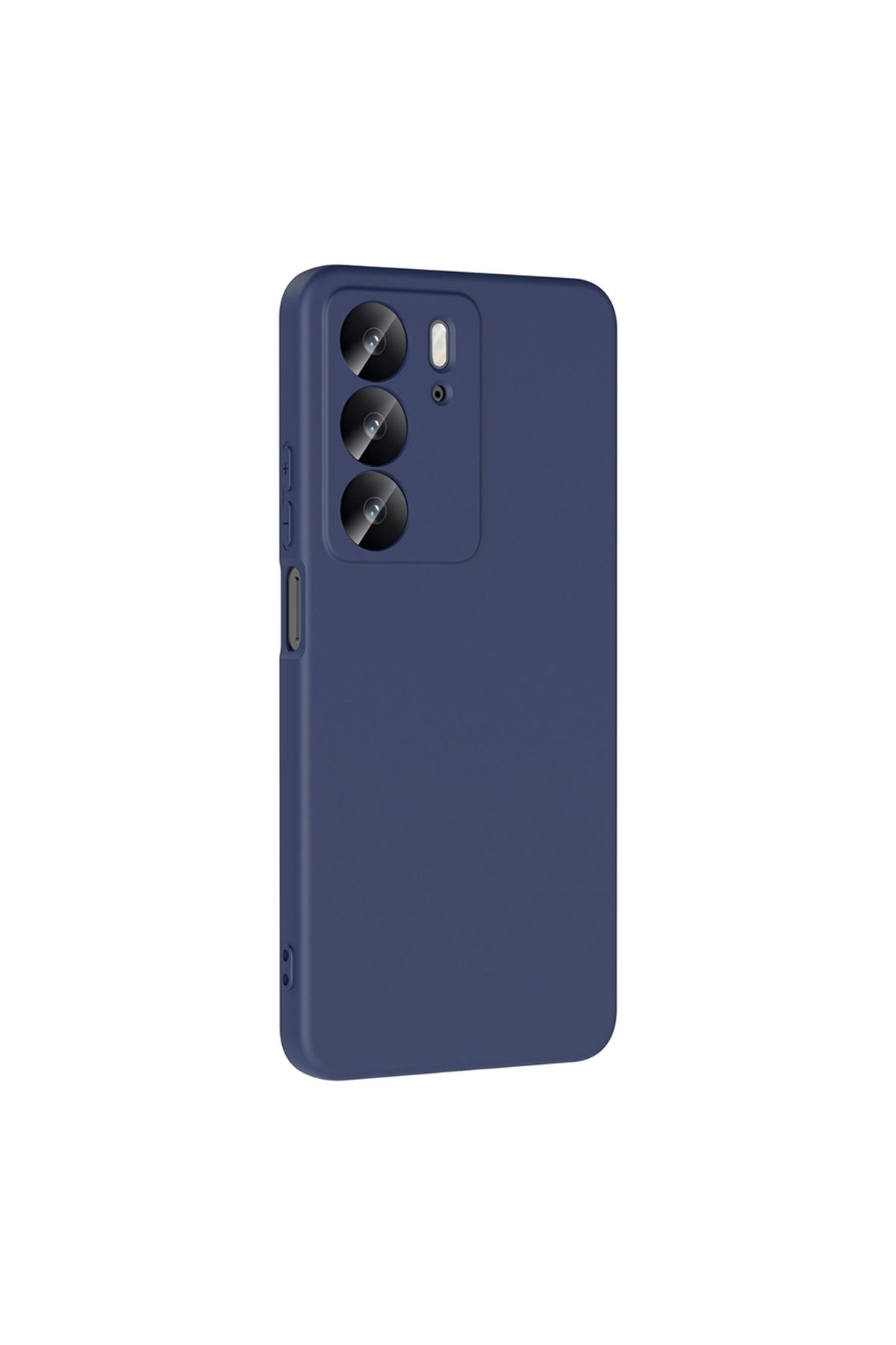 Apsuwa Realme C75 uyumlu Kılıf Lansman İçi Kadife Silikon Lacivert