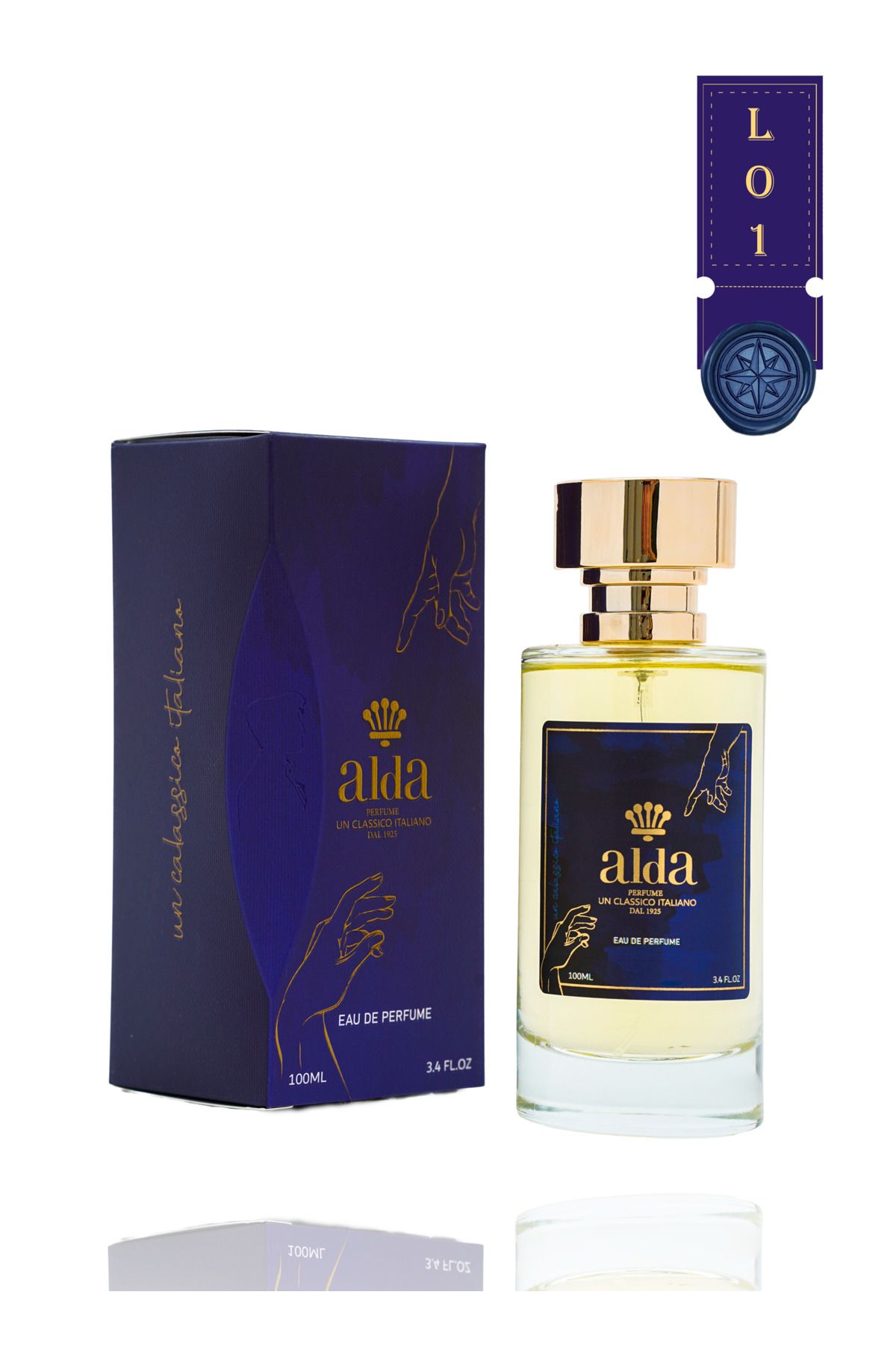 Alda Perfume LO1 Odunsu - Oryantal Edp Erkek Parfüm 100 Ml