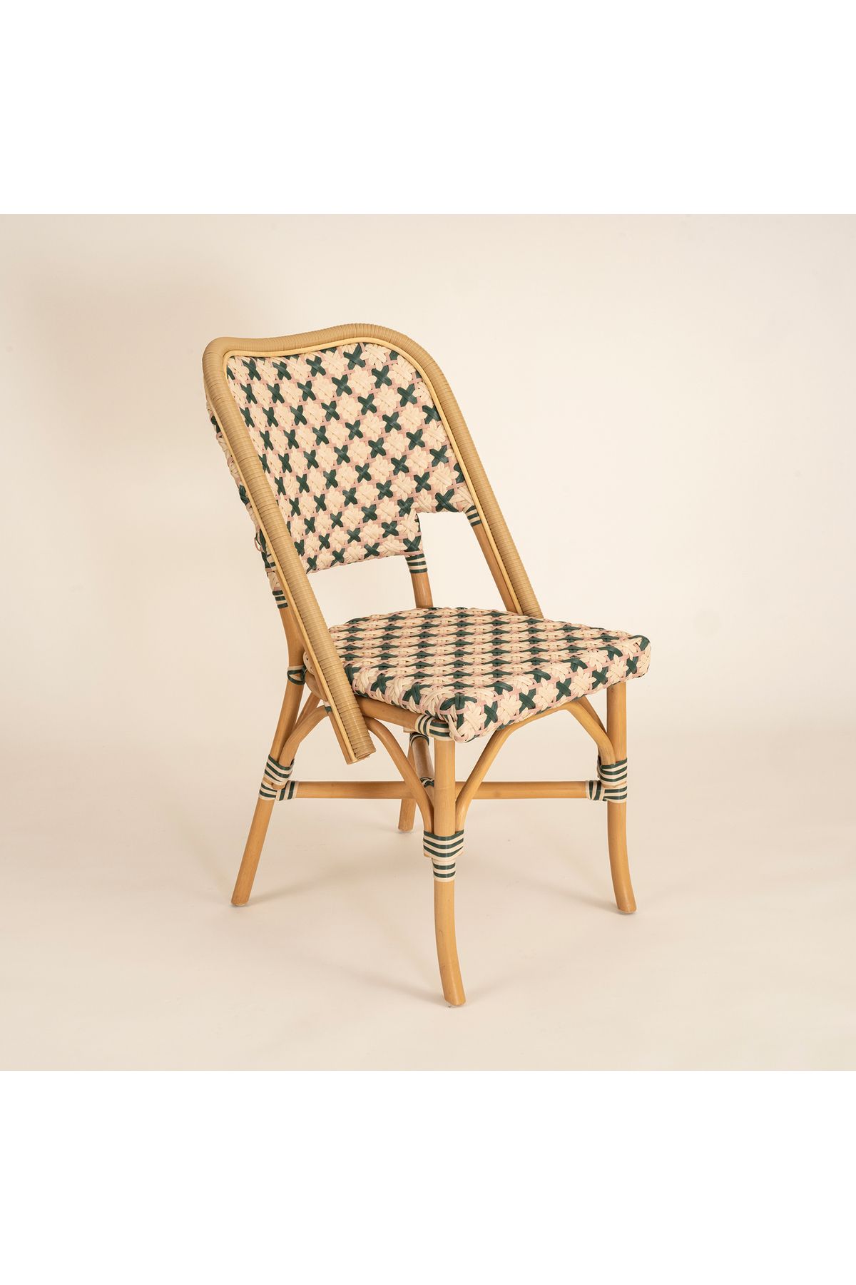 Zsa Zsa Zsu Java Rattan - Synthetıc Sandalye 58x48x90 Cm Yeşil