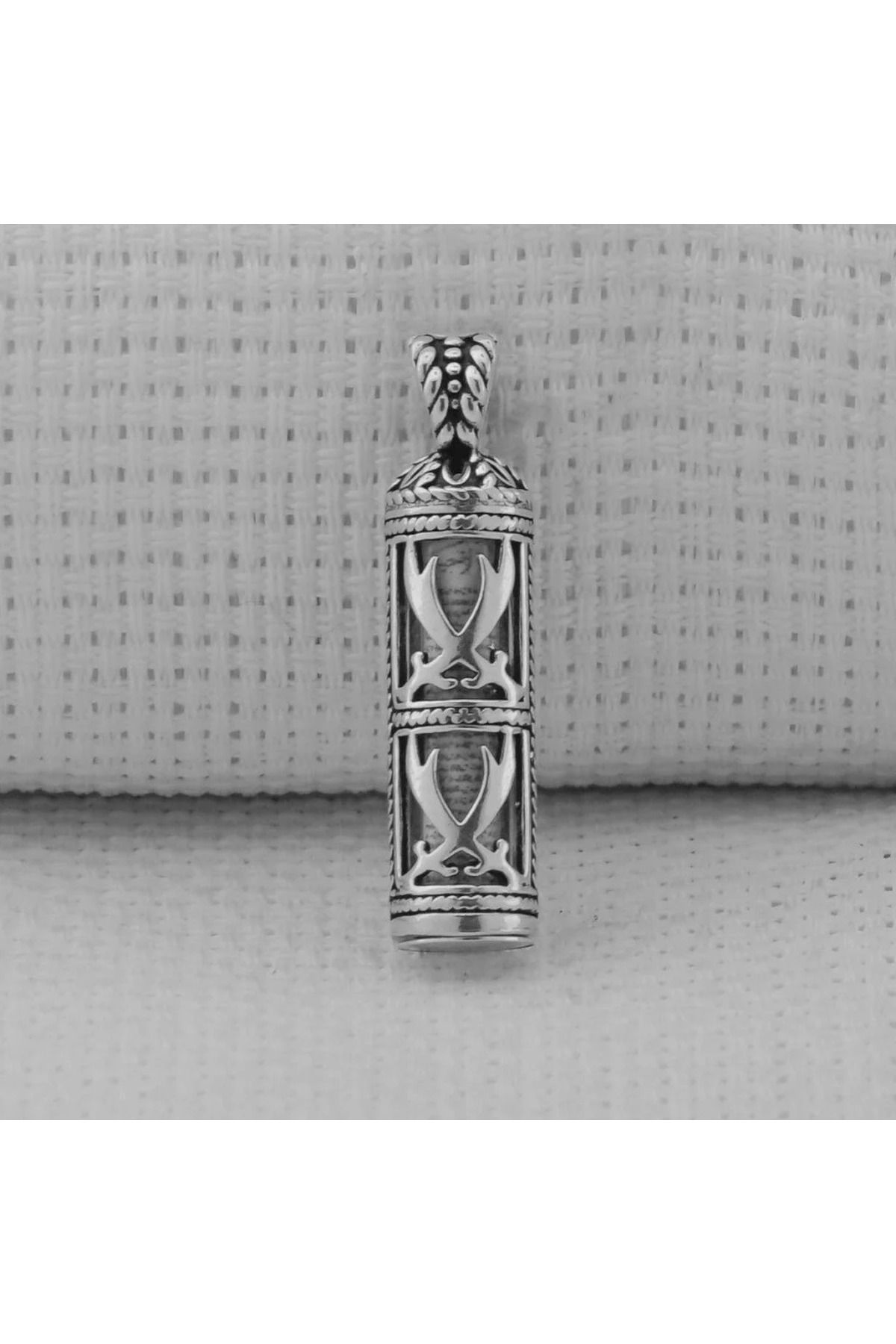 shop Zülfikar Tasarımlı Cevşeni Kebir 925 Ayar Gümüş Erkek Kolye